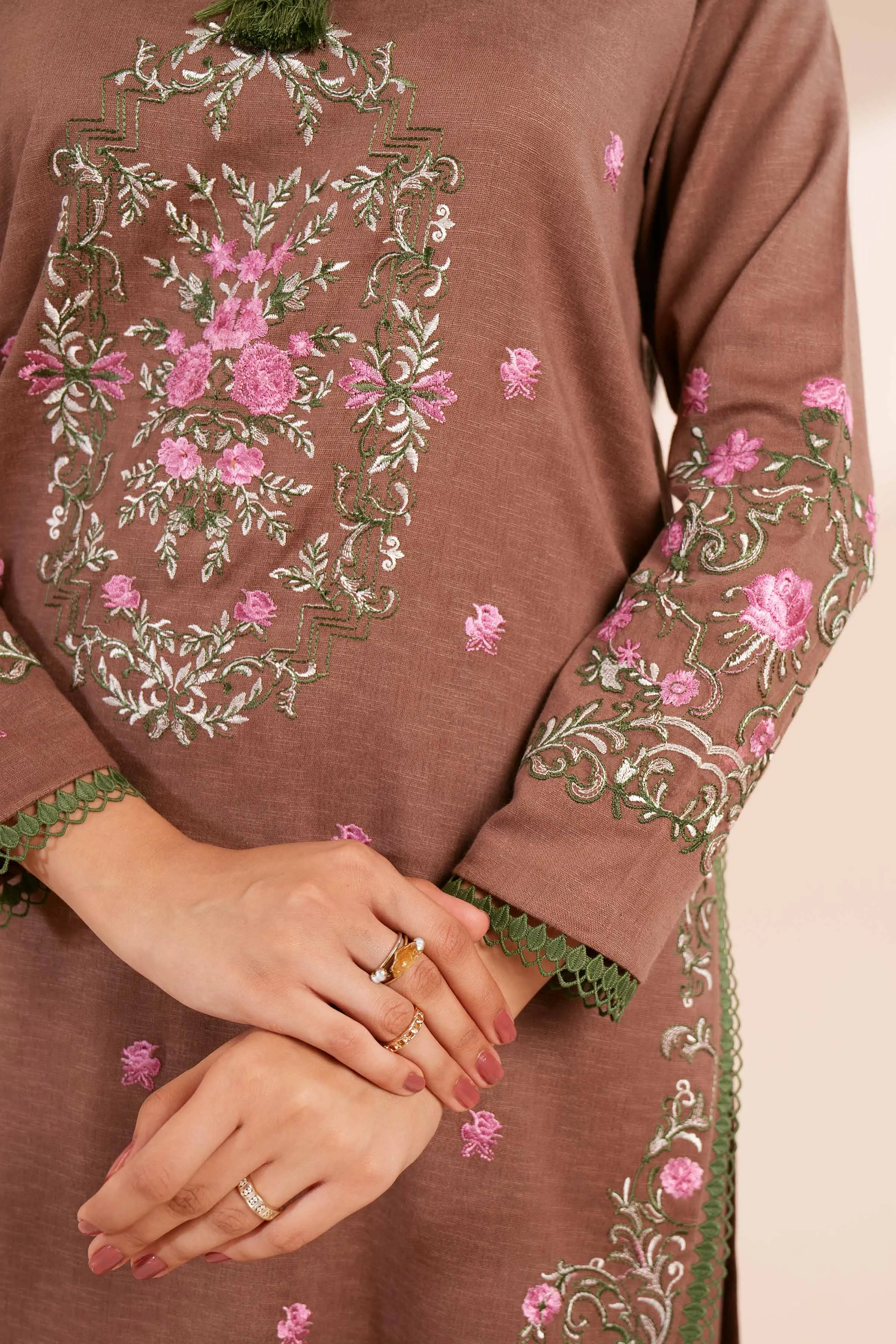 3 Piece - Embroidered Suit - 42404266