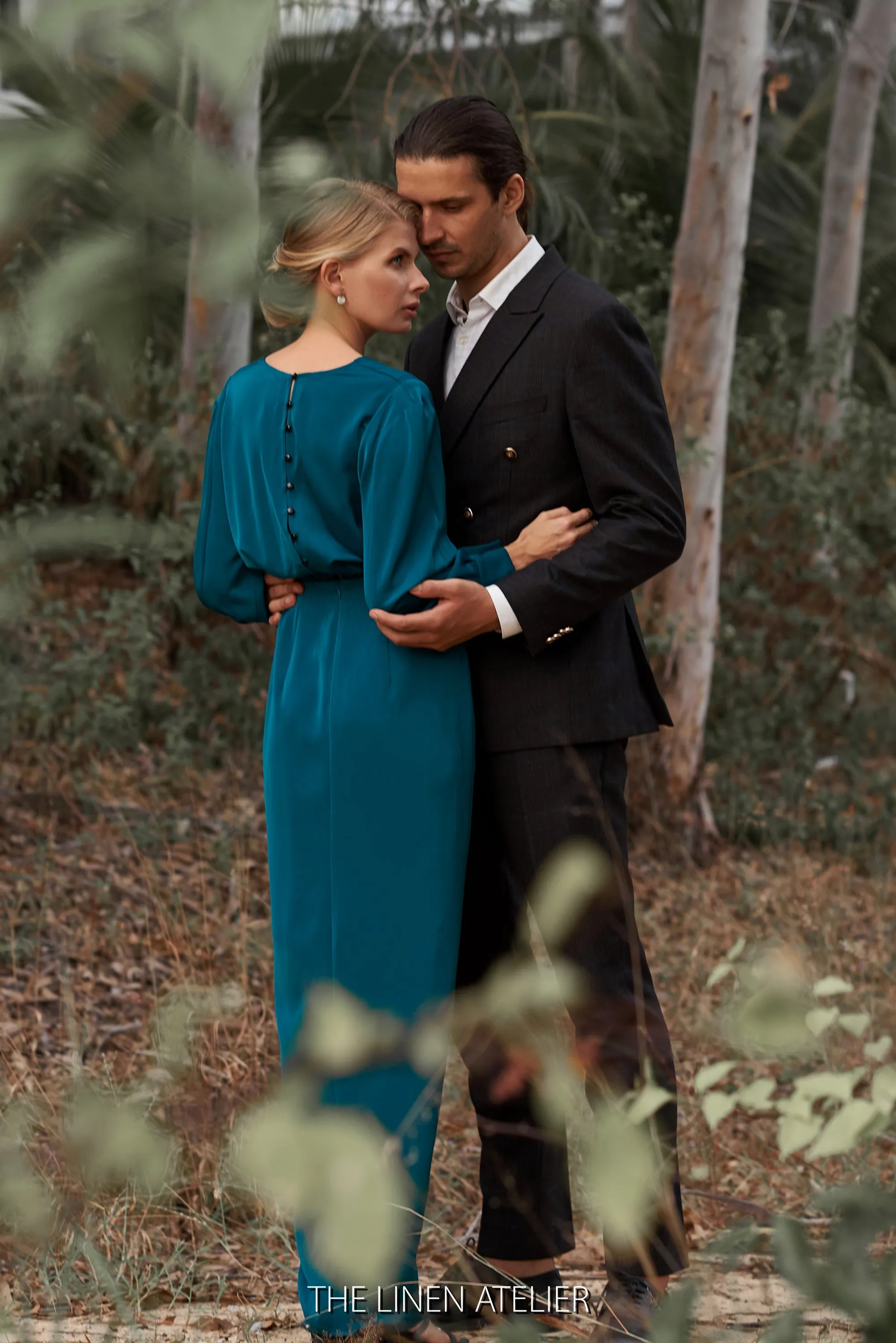 CARA Elegant Prom Dress Blue