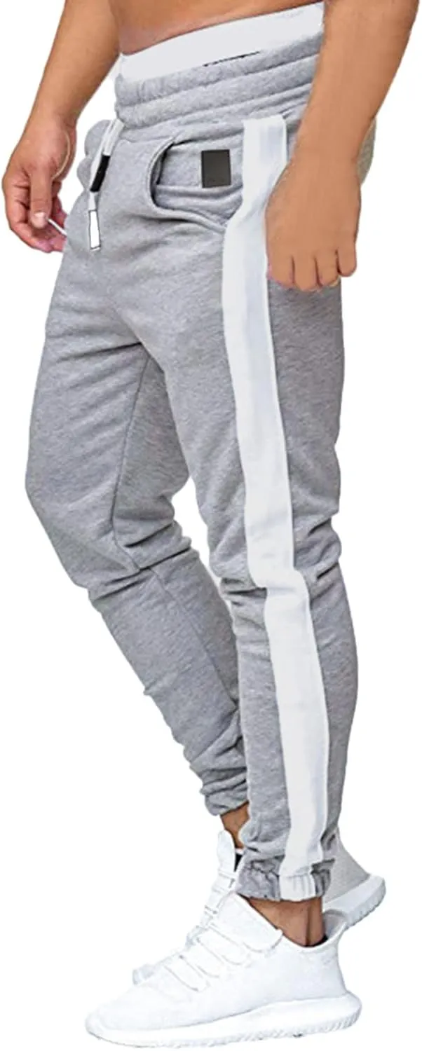 Cargo Pants for Men Big and Tall, Sport Pants Drawstring Sports Trousers Sweatpants for Men Men's Lightweight Jogger