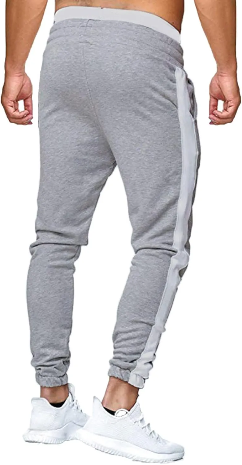 Cargo Pants for Men Big and Tall, Sport Pants Drawstring Sports Trousers Sweatpants for Men Men's Lightweight Jogger