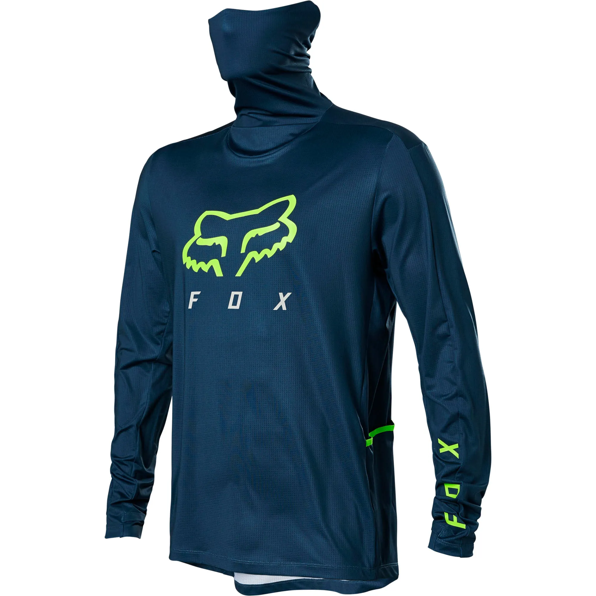 Fox Racing  Mens Ranger Drive Motocross Jersey Midnight Offroad MotoX Thumbholes