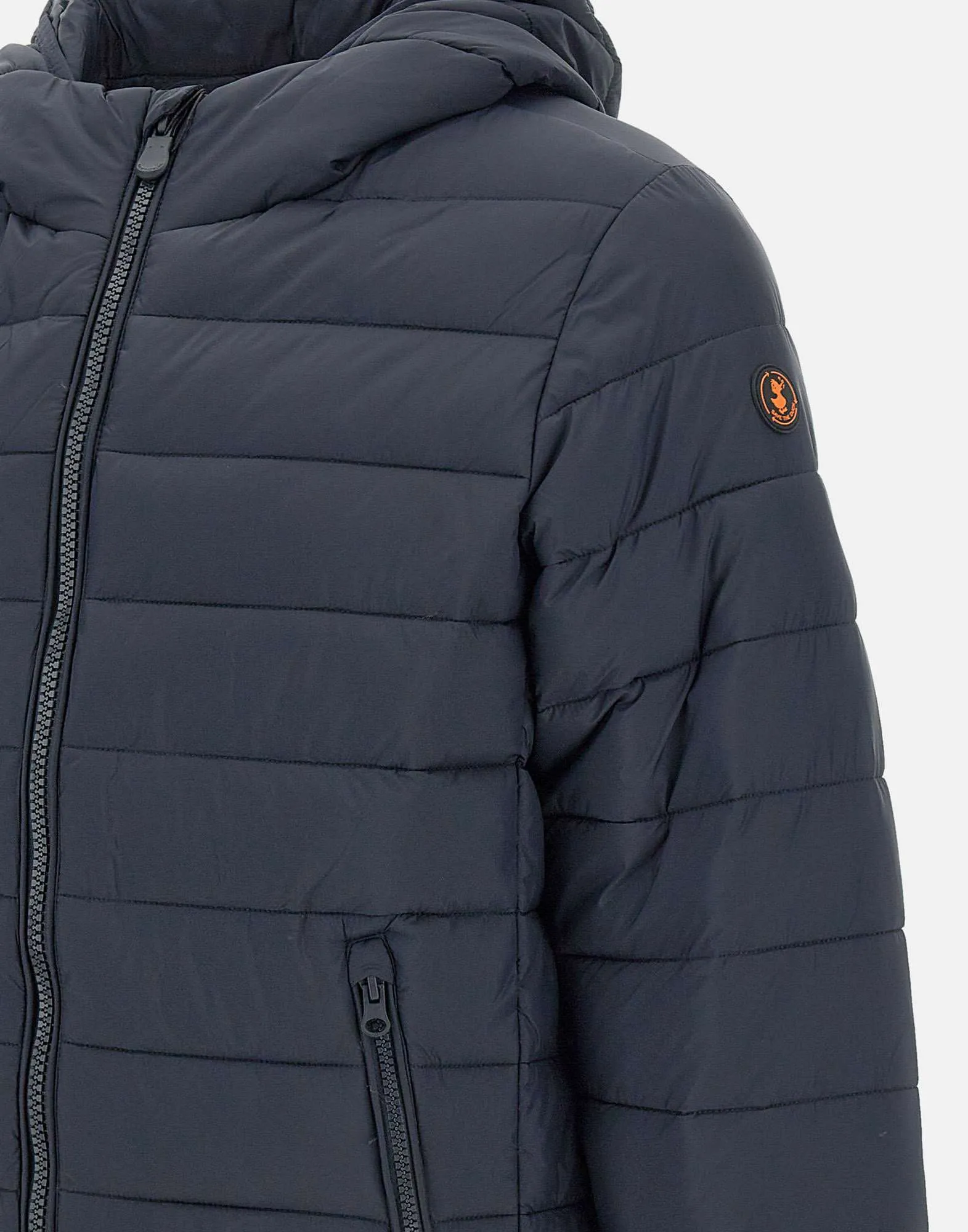 Gigo Hector Down Jacket in Blue and Black