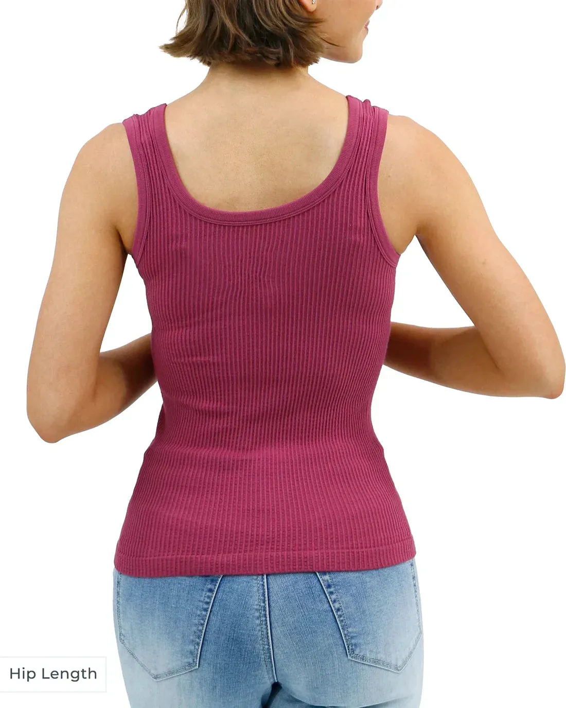Grace & Lace Brami Tank || Berry