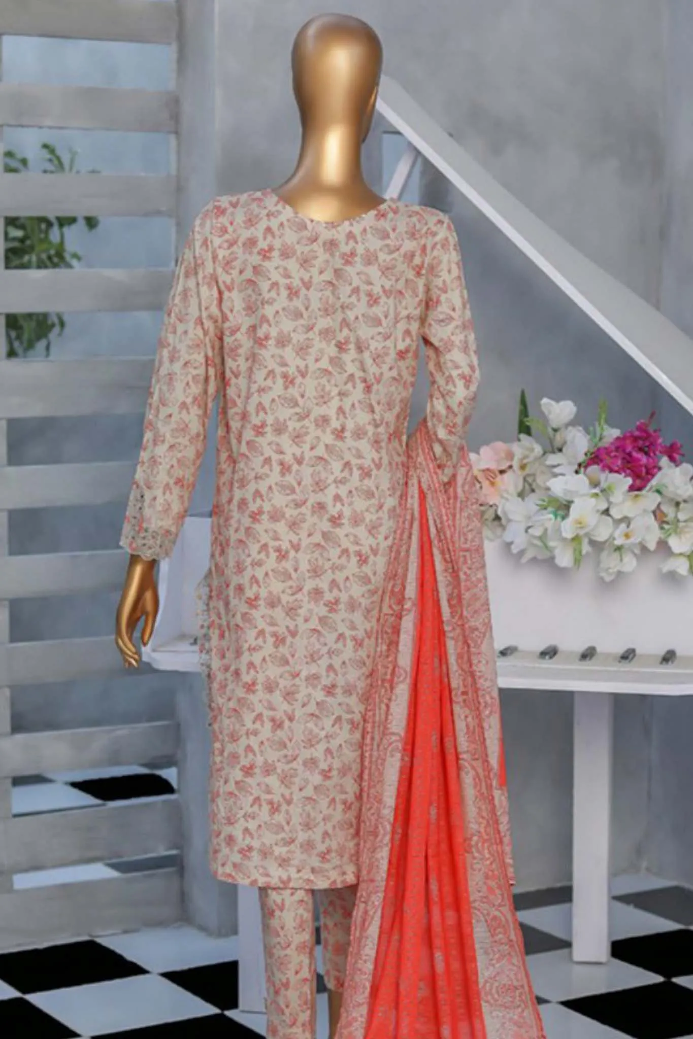 HZ Print & Needle Cutwork Pret Collection'2023-CCP-02