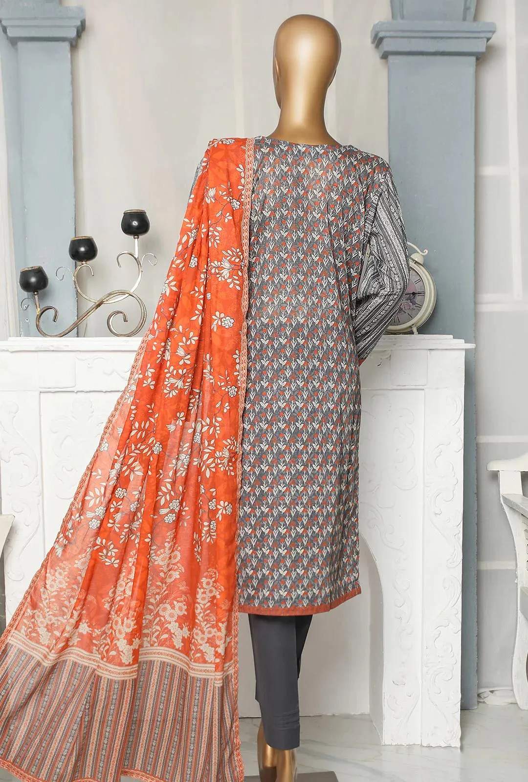 Hz Ready To Wear Printed Lawn Vol-02 Collection'2023-PSC-2346