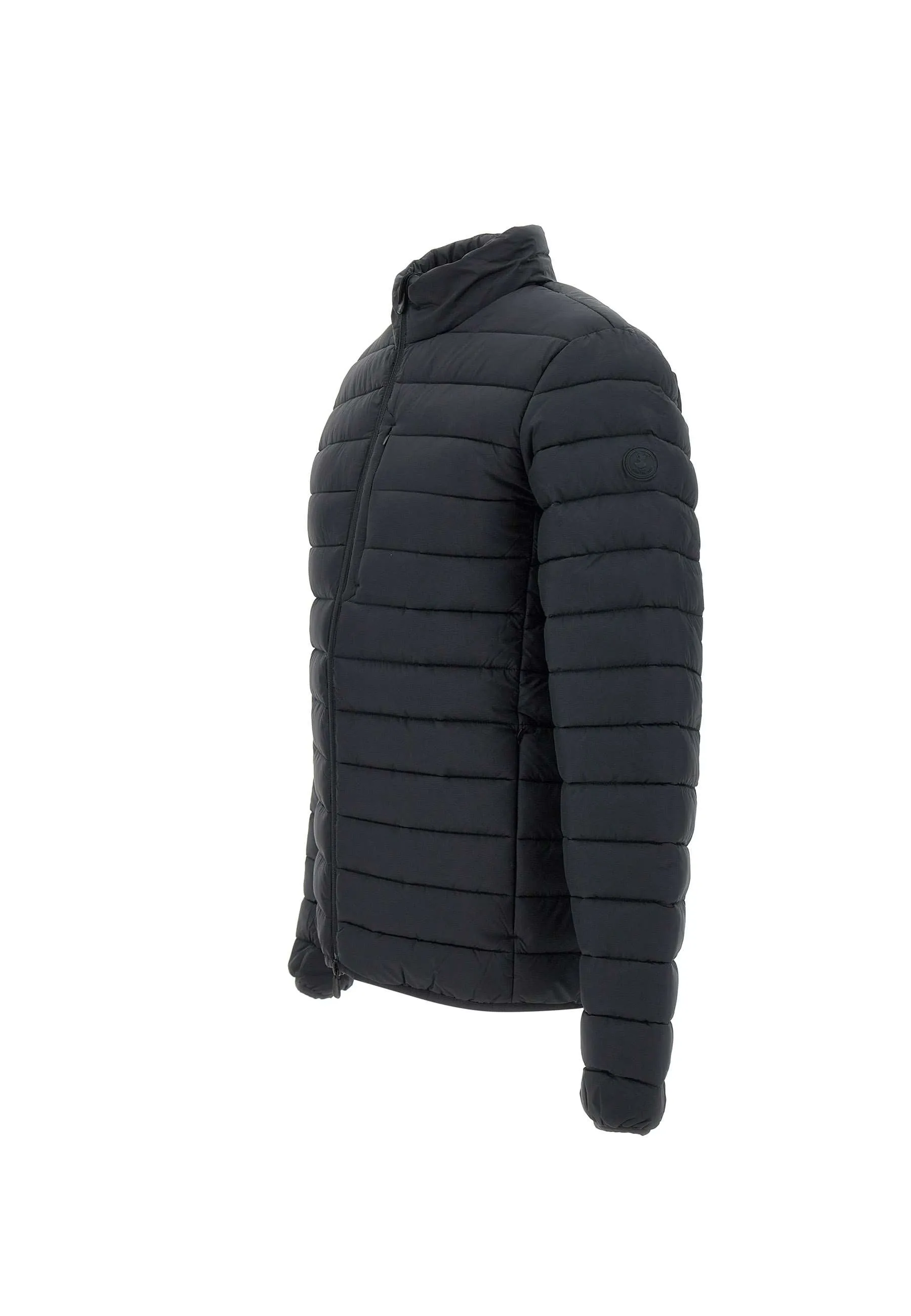 Men's Black Slim Fit Down Jacket