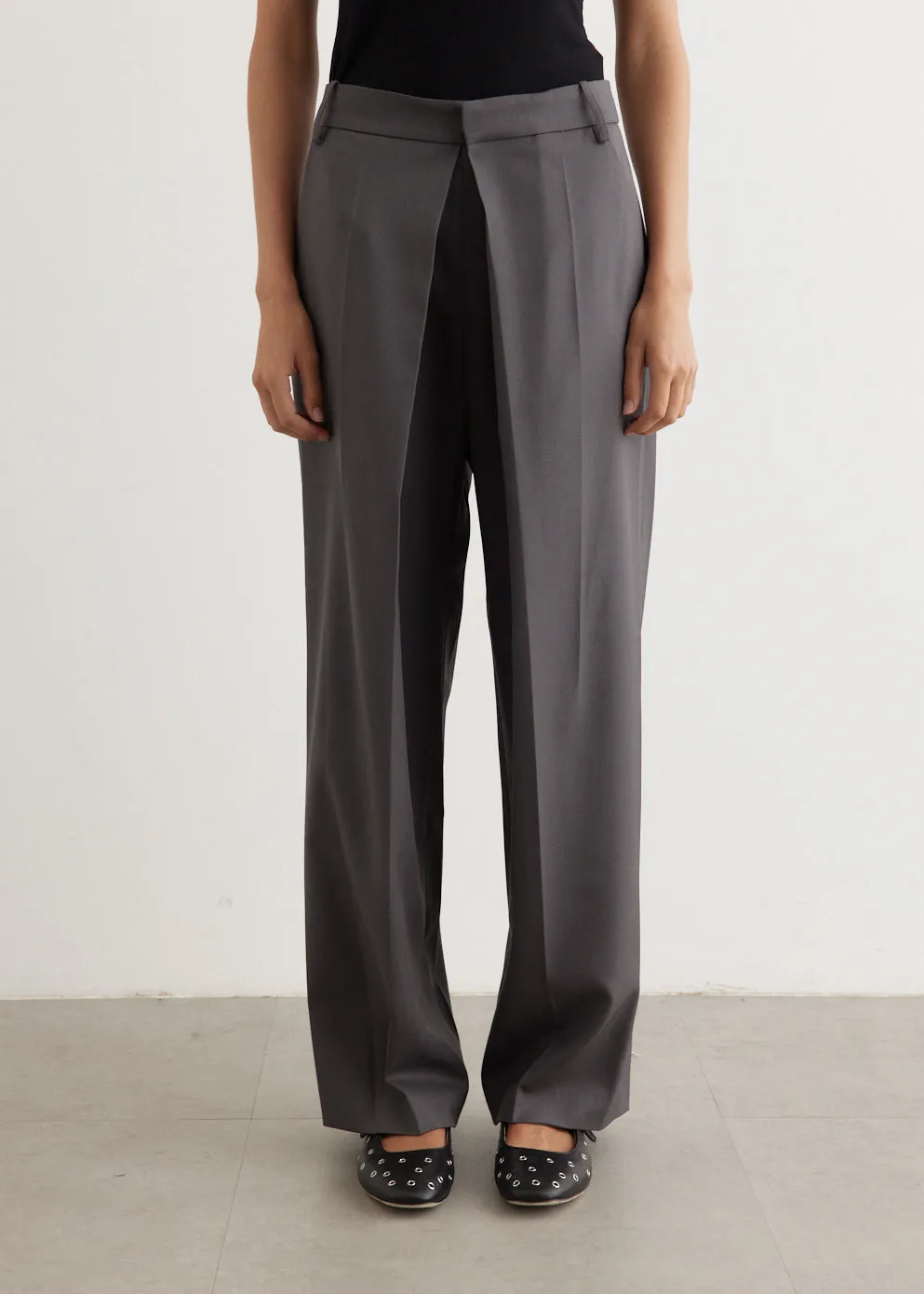New Deep Tuck Trousers