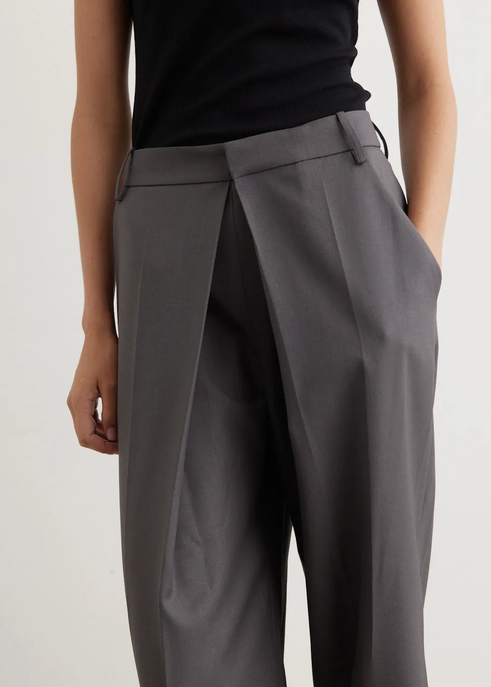 New Deep Tuck Trousers
