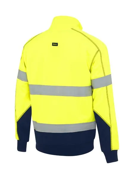 Taped Hi Vis Fleece Pullover With Sherpa Lining- BK6987T
