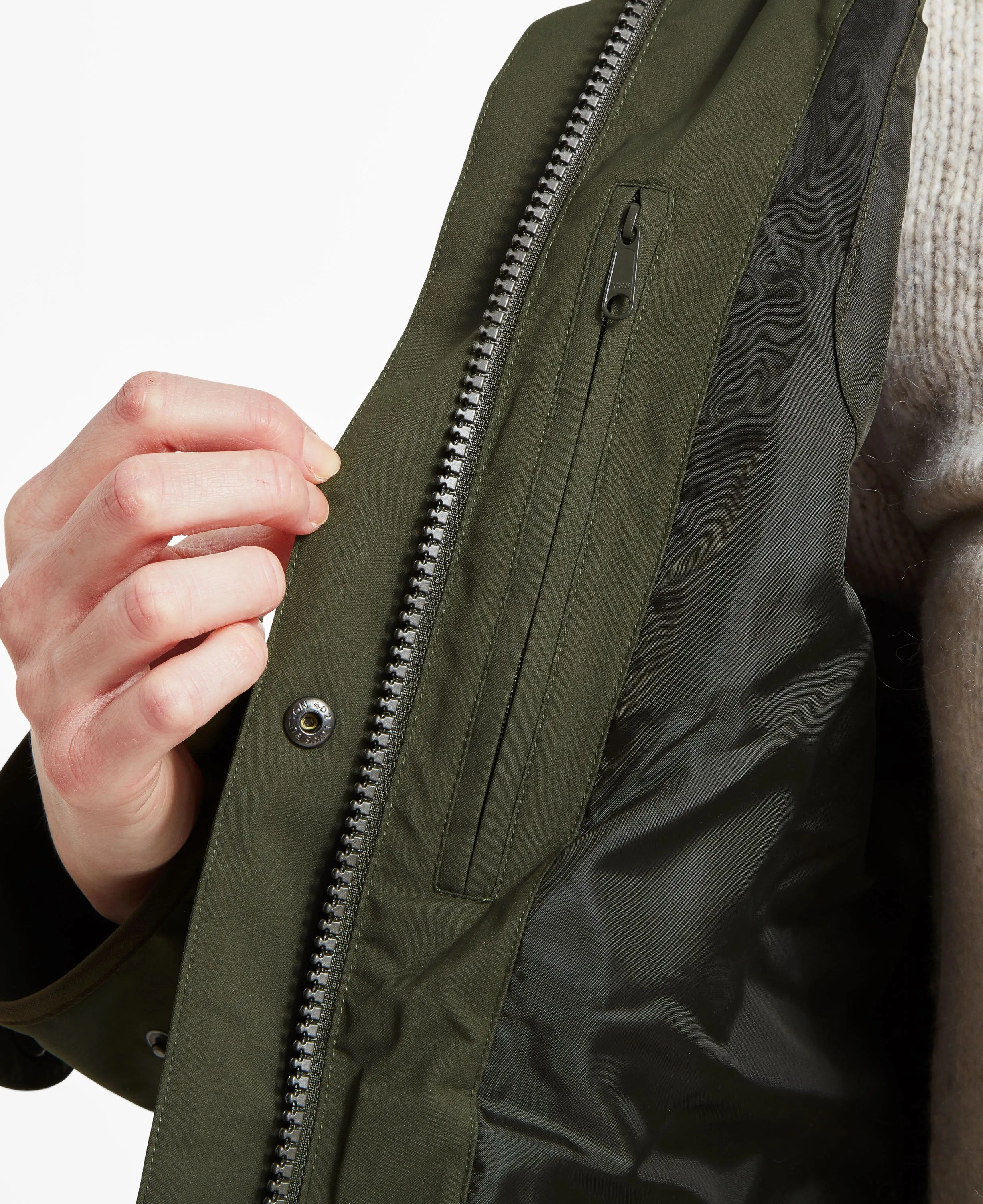 Teal Ultralight Coat - Forest