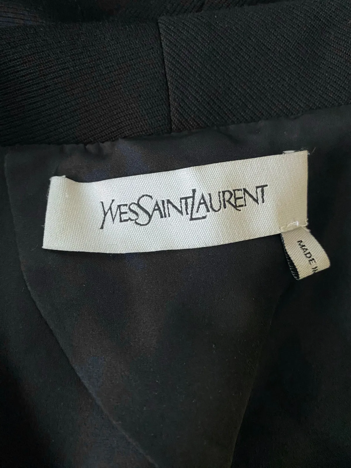 YSL Tuxedo Jumpsuit UK8